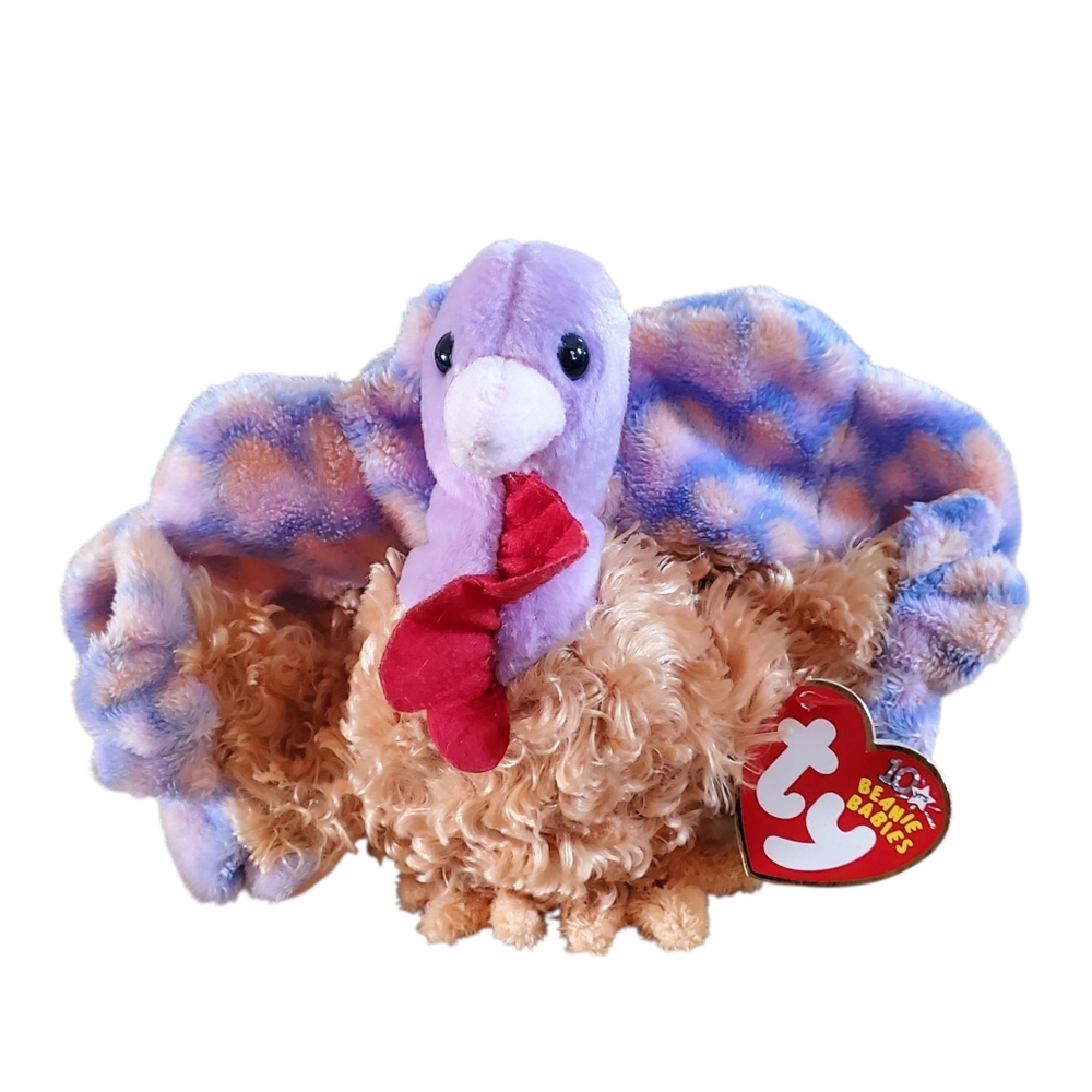 Tommy the Turkey 2003โ Retired Ty Beanie Baby Thanksgiving